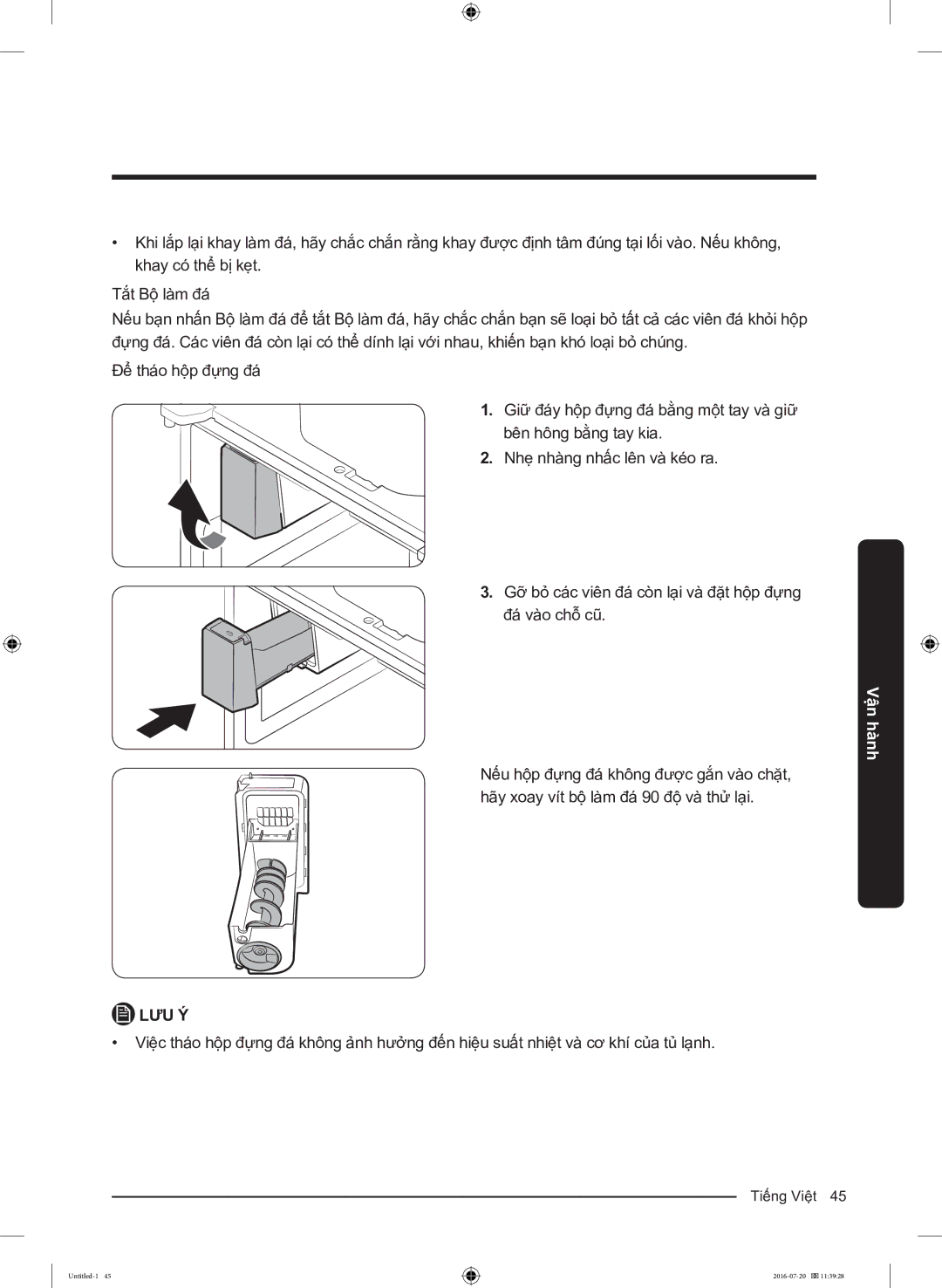 Samsung RF56K9041SG/SV manual Tiếng Việt 45  